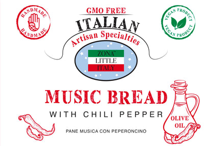 Music Bread ™ with Chili Pepper
