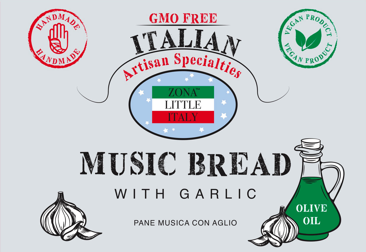 Music Bread ™ with Garlic