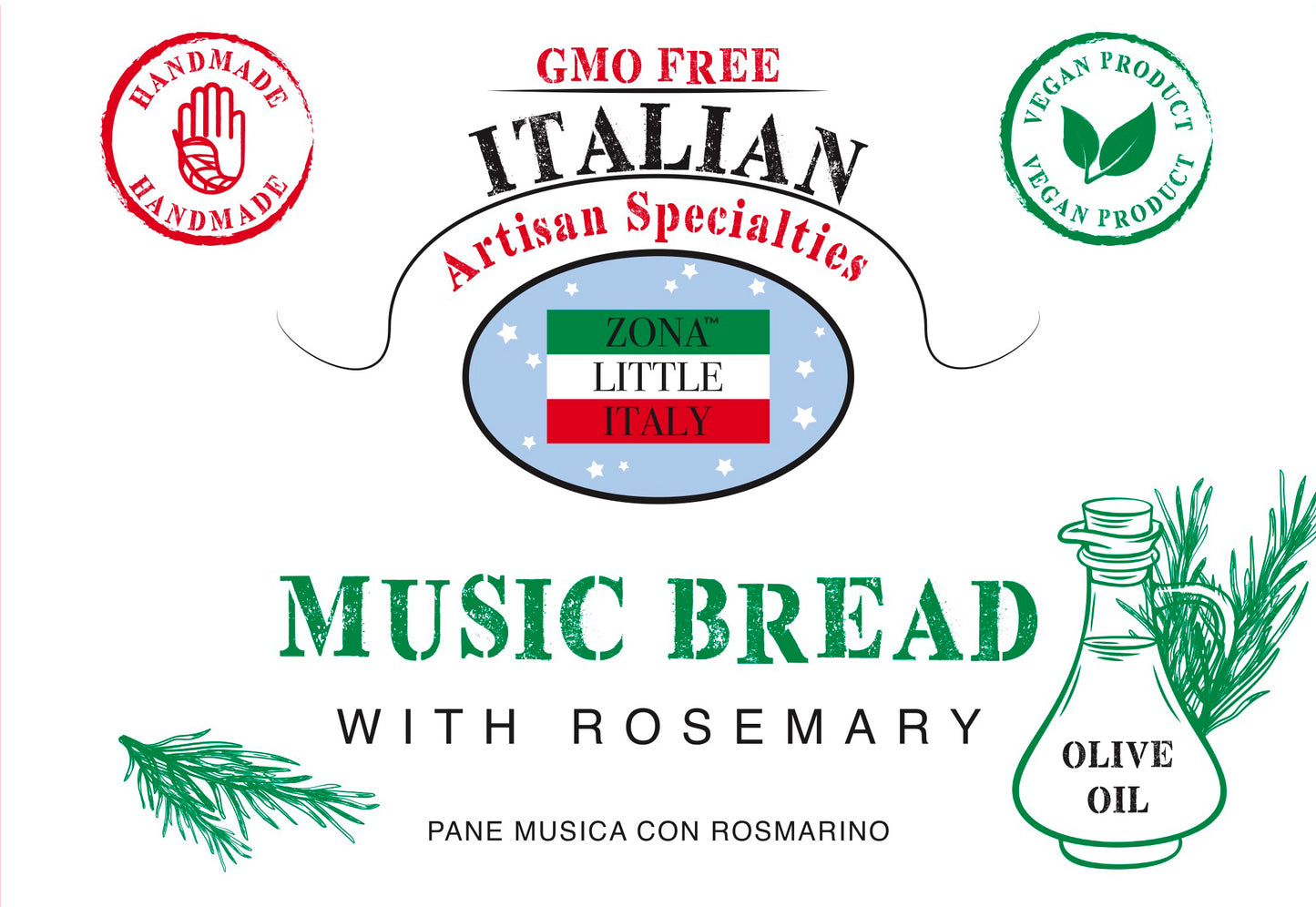 Music Bread ™ with Rosemary