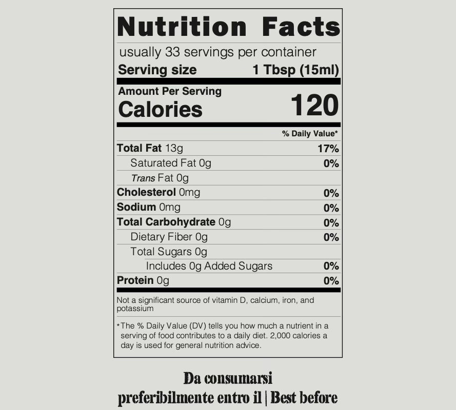 November Rain Extra Virgin Olive Oil - Hand Harvested